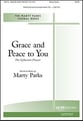 Grace and Peace to You SATB choral sheet music cover